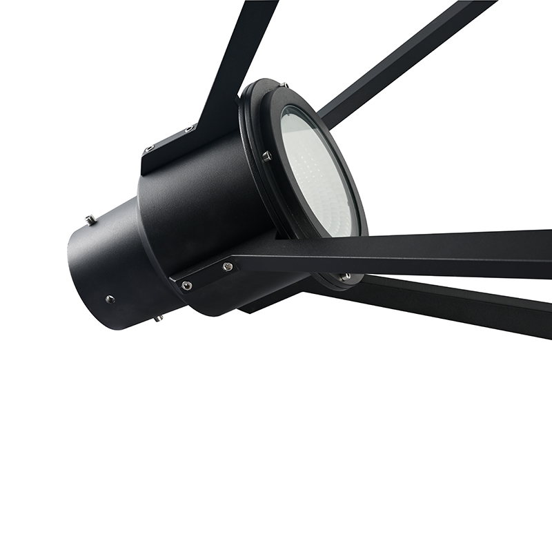 YMLED-6146 LED-lampe Reflekterende Design Garden Street Park Belysning