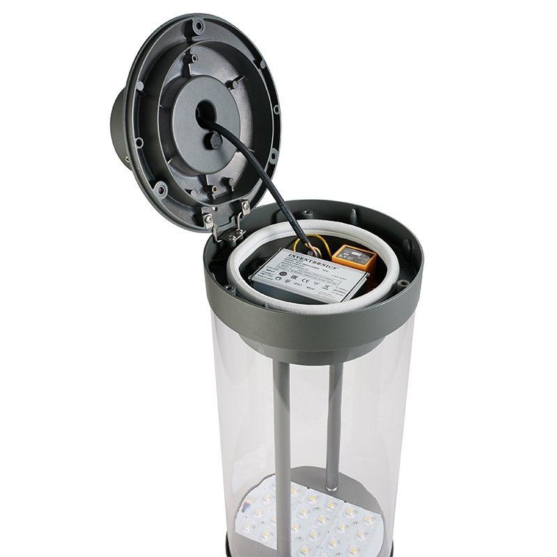 YMLED-6108 Aluminium PC Body LED Post Top Landscape Light