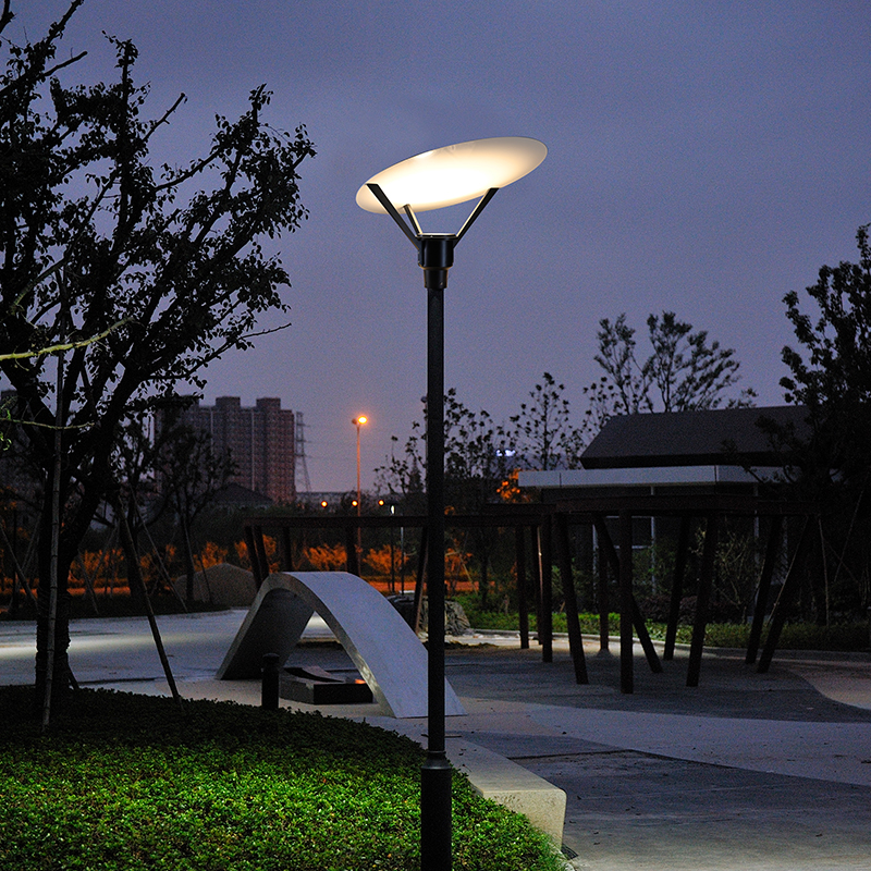 YMLED-6146B udendørs aluminium LED havelampe Park Road Yard belysning