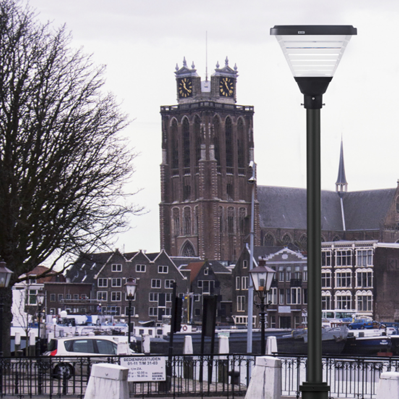 YMLED-6803 Udendørs Solar Post Top LED-lampe YMLED-6803 Udendørs Solar Post Top LED-lampe
