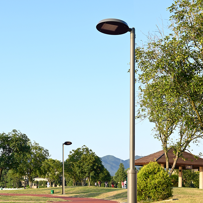 YMLED-6409 Smart belysning udstyret med NEMA-fatning aluminium LED-gadelys