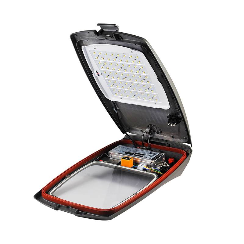 YMLED-6408L høj lysstyrke trykstøbt aluminium med hærdet glas dæksel LED gadebelysning