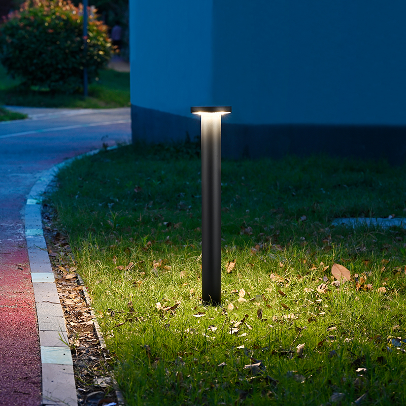 YMLED-6236 Nydesignet IP65 udendørs LED plænelys i aluminiumslegering